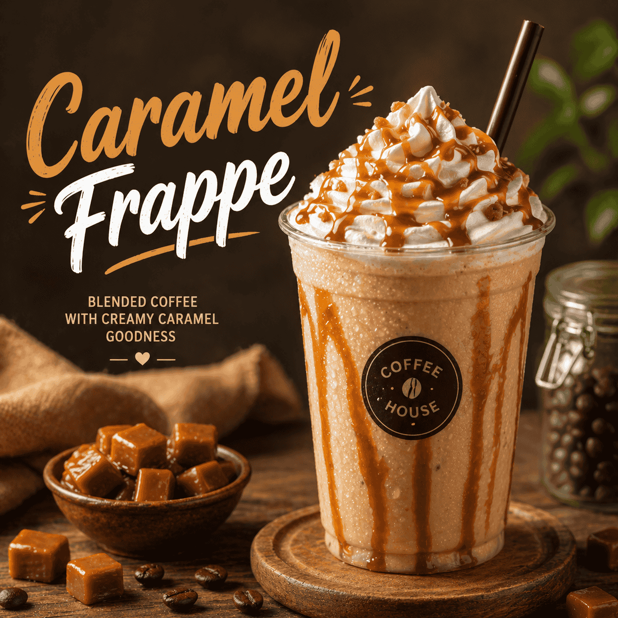 Caramel Frappe Kopi-Q